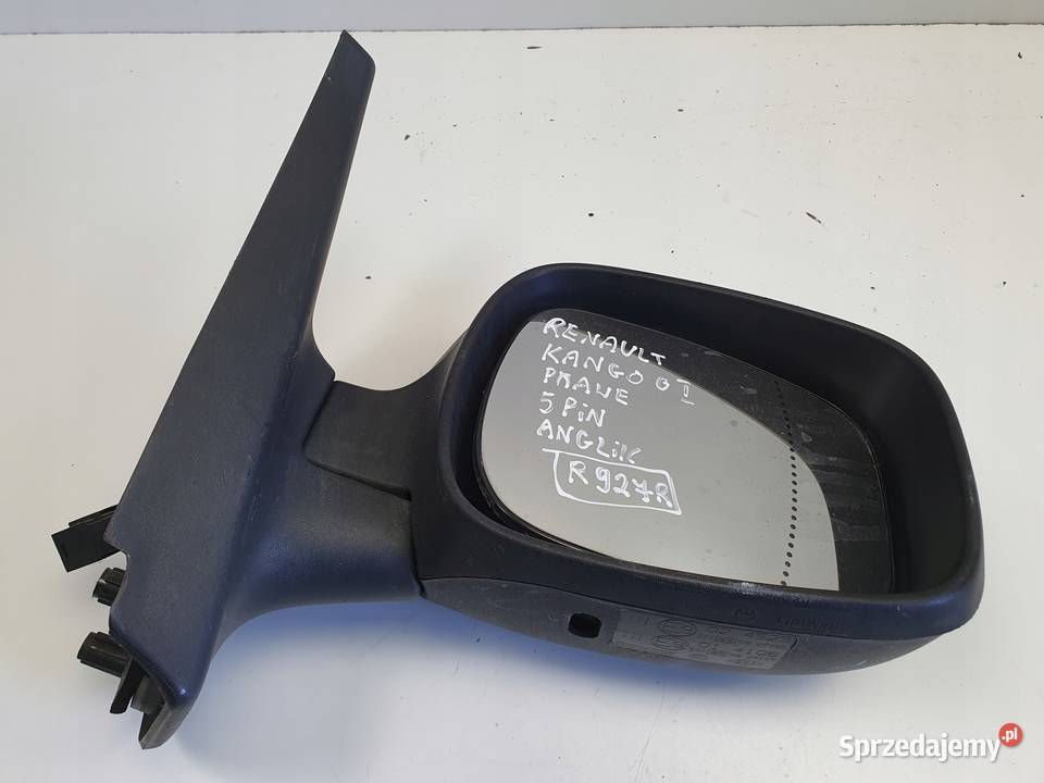 LUSTERKO PRAWE Renault Kangoo I 9808r PASAŻERA 5 Rudka