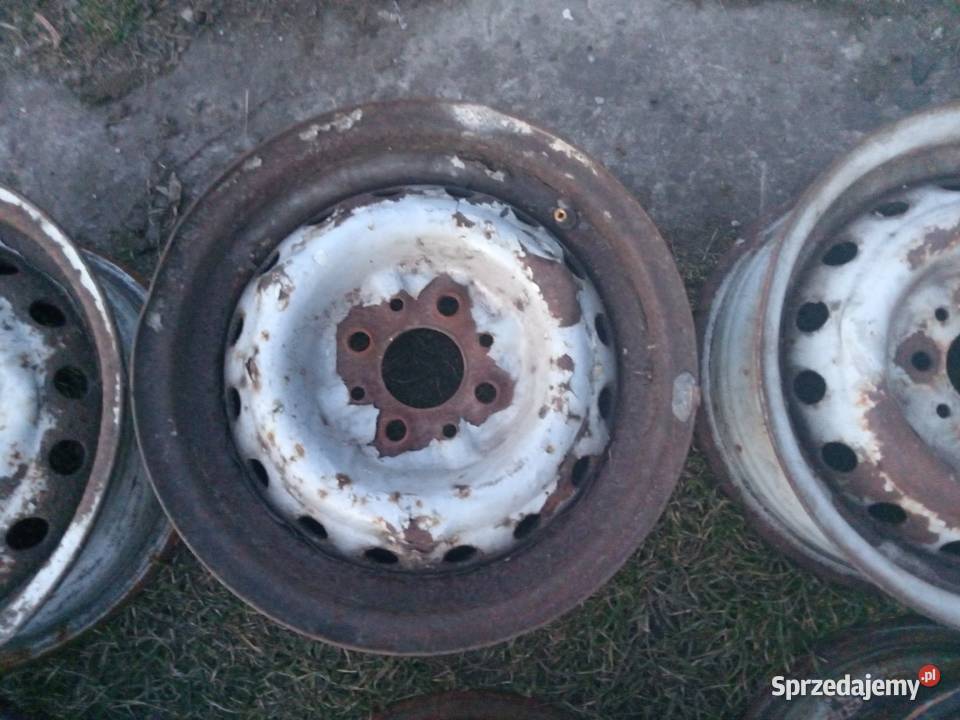 Polonez Borewicz FSO kapsle Fiat 125p felgi z Opony, koła, felgi Stalowa Wola