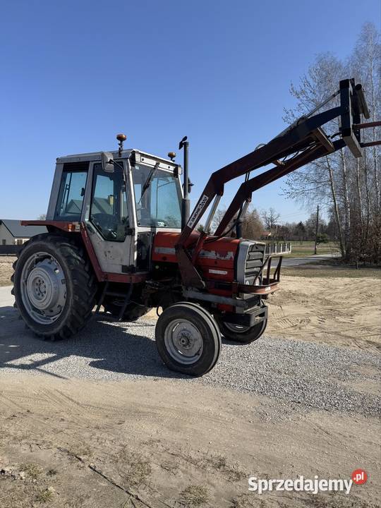 Ciągnik Massey Ferguson 675 Ładowacz czołowy tur Przyłęk