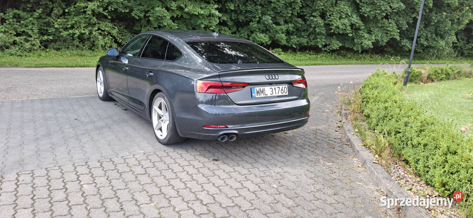 Audi a5 Black edidition Daytona greey webasto 190KM Mława sprzedam
