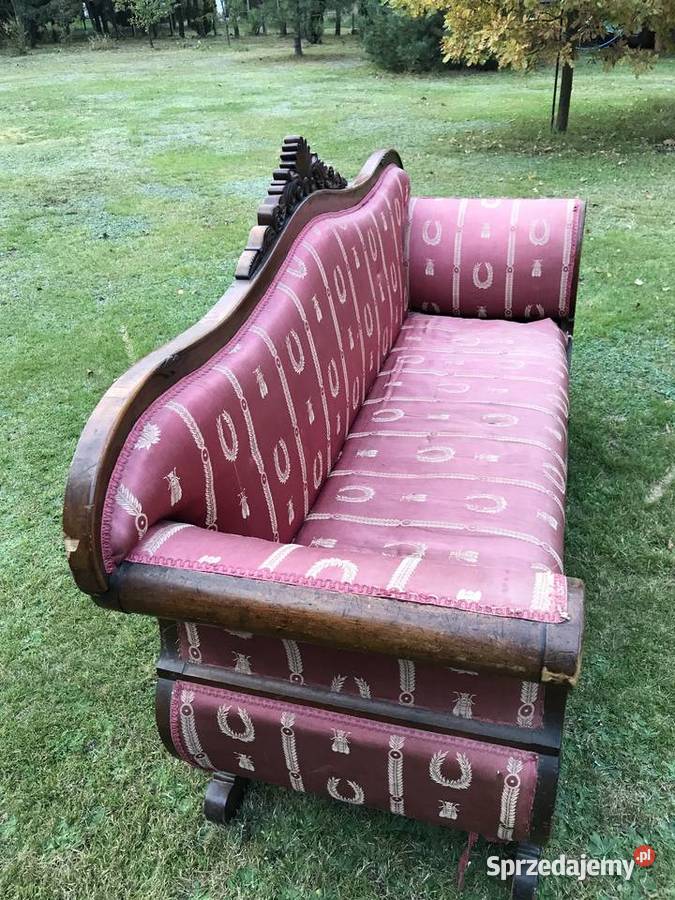 Kanapa Biedermeier XIX wiek Brzeźce