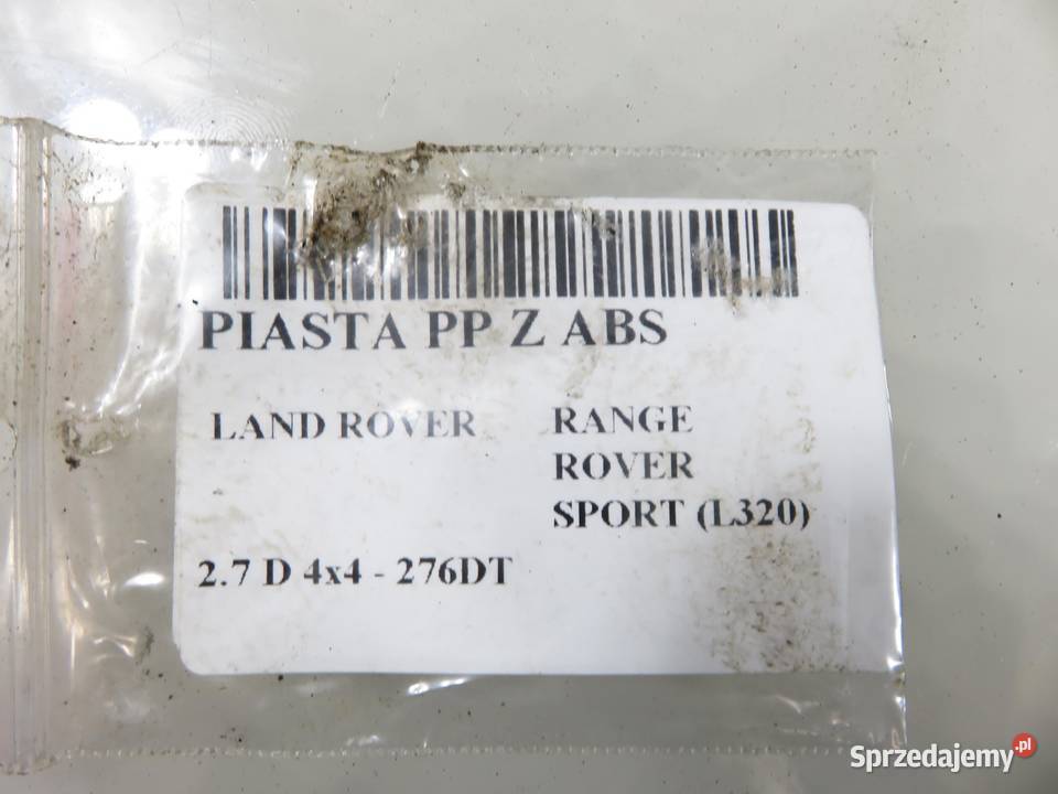 ZWROTNICA PRZEDNIA PRAWA RANGE ROVER SPORT L320 Piasty i łożyska kół sprzedam