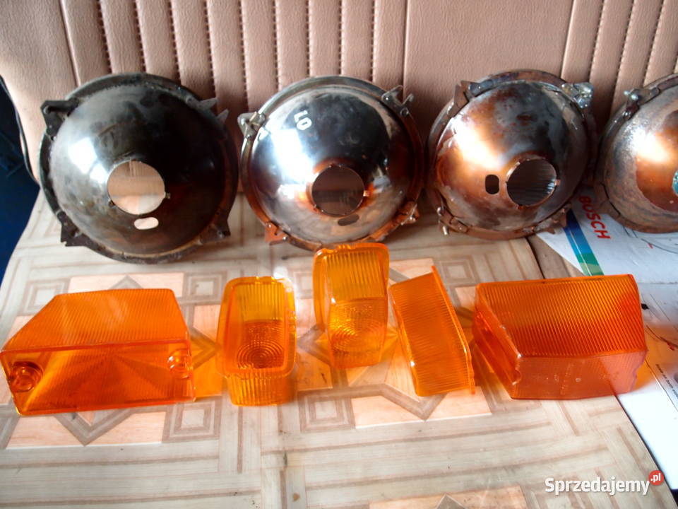 Reflektory Syrena Żuk Kierunki boczne Star łódzkie Łódź