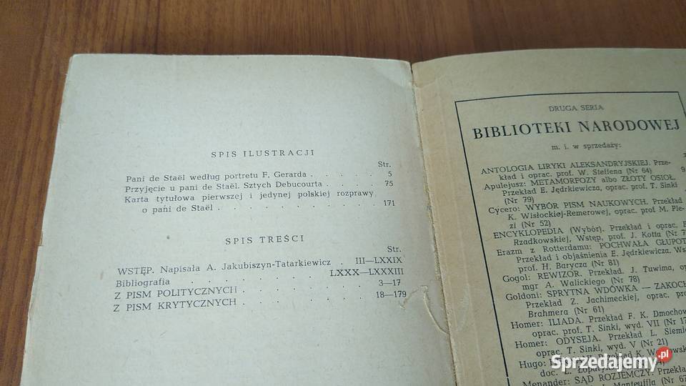 Wybór pism krytycznych Anna Luiza Herminia de Gdańsk