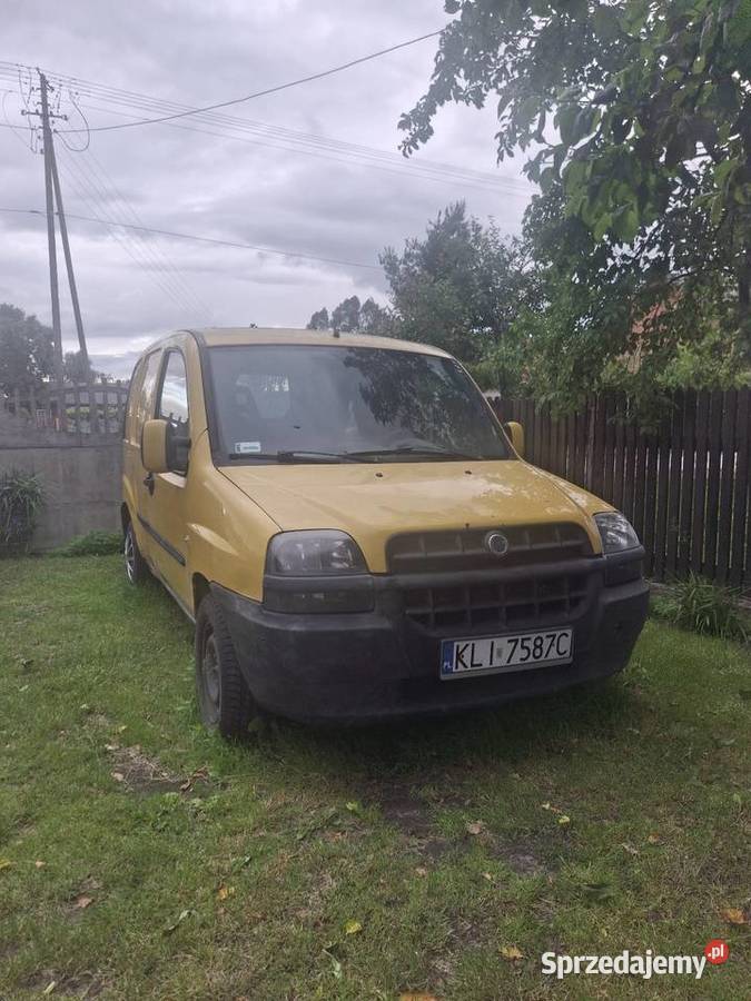 Fiat Doblo żółty 90KM