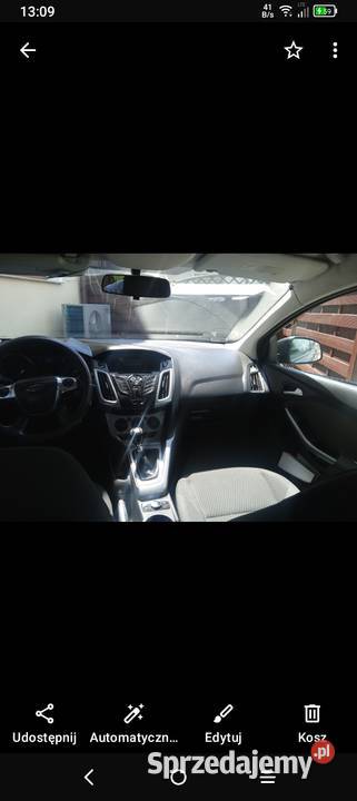 Sprzedam wypadku ford focus MK3 16tdi 1600cm3 Waksmund