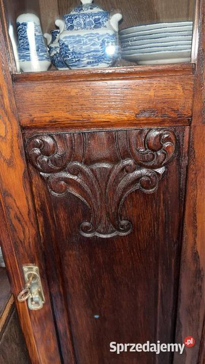 Słupek Szafka dębowa