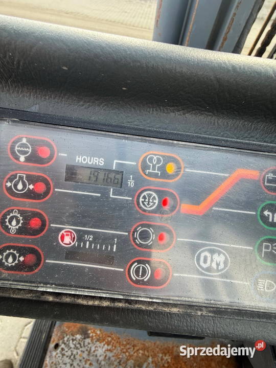 wózek widłowy FIAT OM G20 LPG 2000 TRIPLEX 44m Działoszyn sprzedam