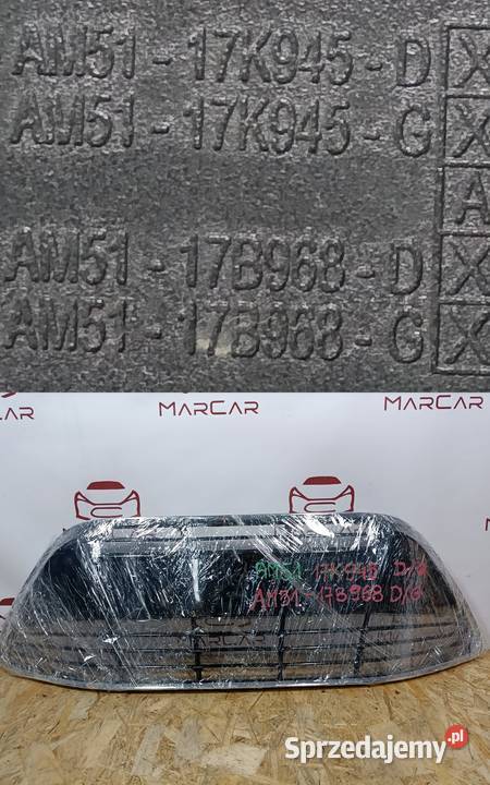 FORD C MK2 10 KRATKA ATRAPA GRILL ZDERZAKA PRZÓD