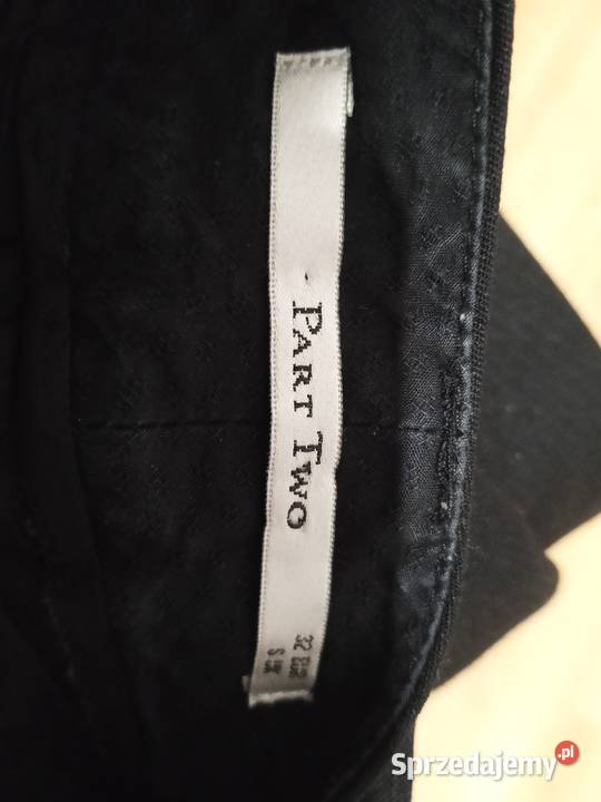 Czarne szorty typy bermudy rozmiar XXS Part Two Nysa