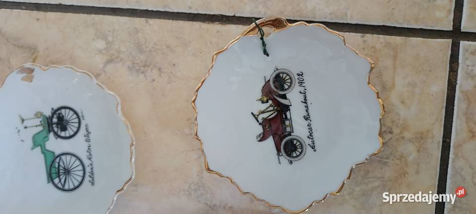 Spodki talerzyki kolekcjonerskie z motywem Tarnów