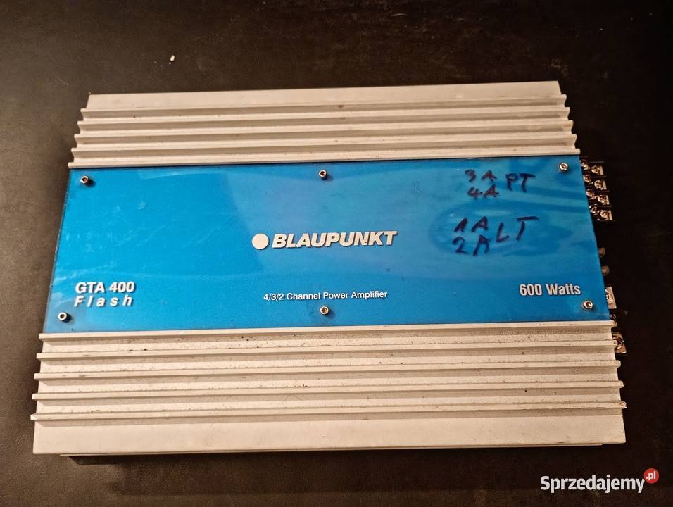 Wzmacniacz Car audio do samochodu mazowieckie Piaseczno