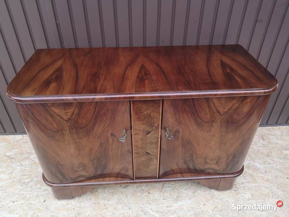 Komoda ARTDECO RTV Niska 120 Orzech Zgrabna Swarzędz