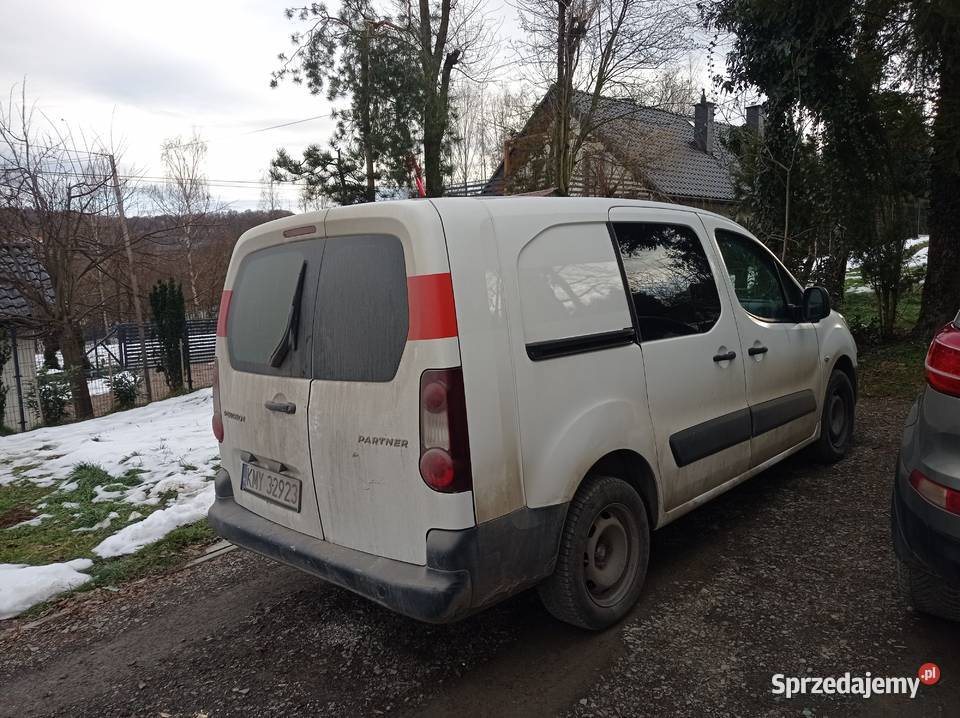 Peugeot Partner Long 2013r 16 HDI brygadowka Kraków