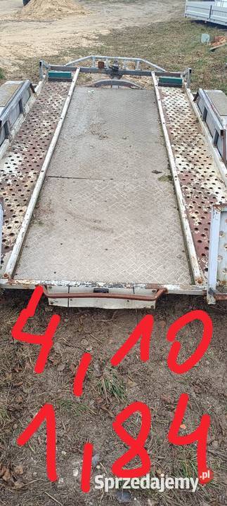 Przyczepa laweta zarejestrowana 2000 DMC łódzkie Pajęczno