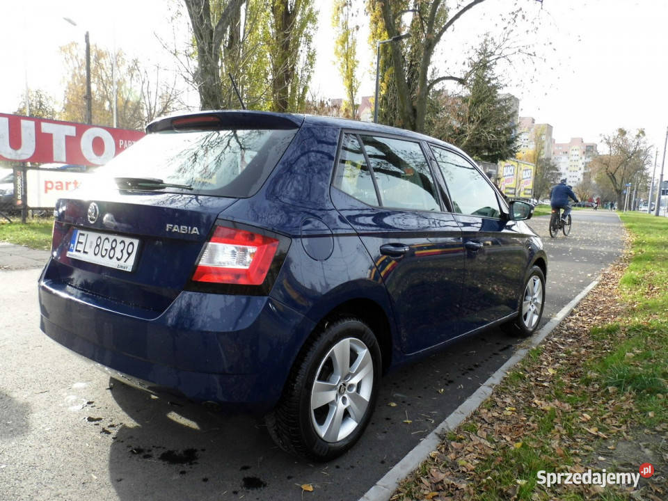koda Fabia 10 gaz klima III 2014 Łódź