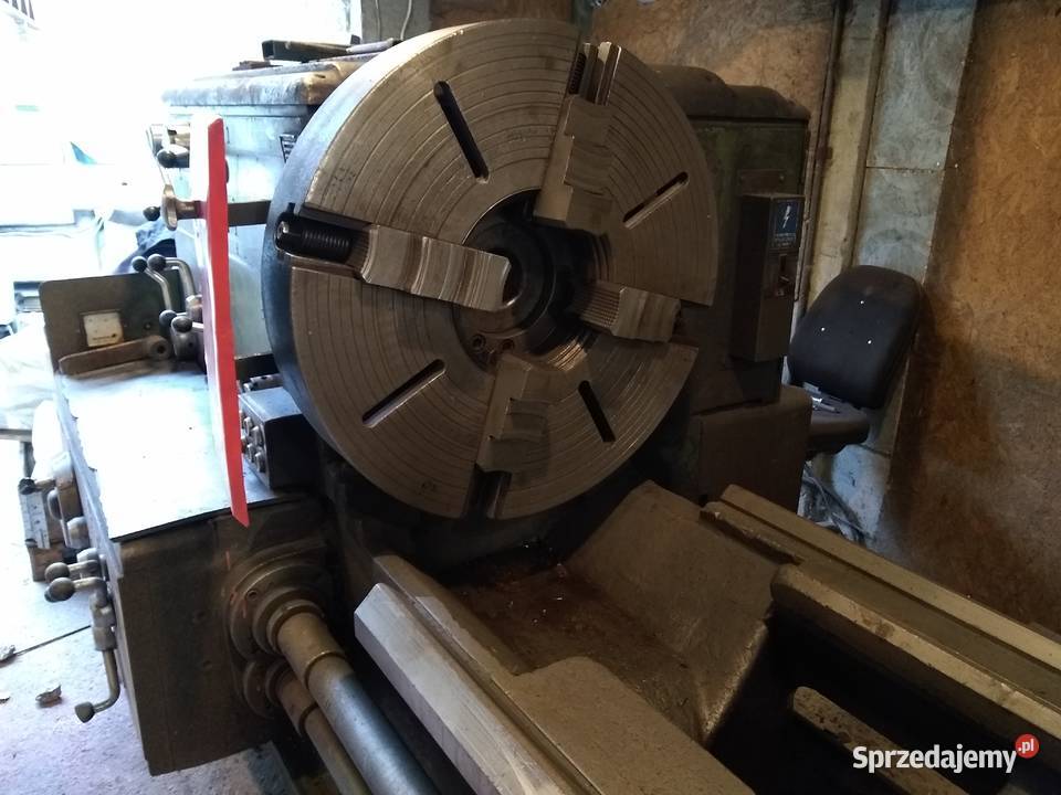 Duża tokarka STANKOIMPORT model 1A64 z DTRką Szczecin