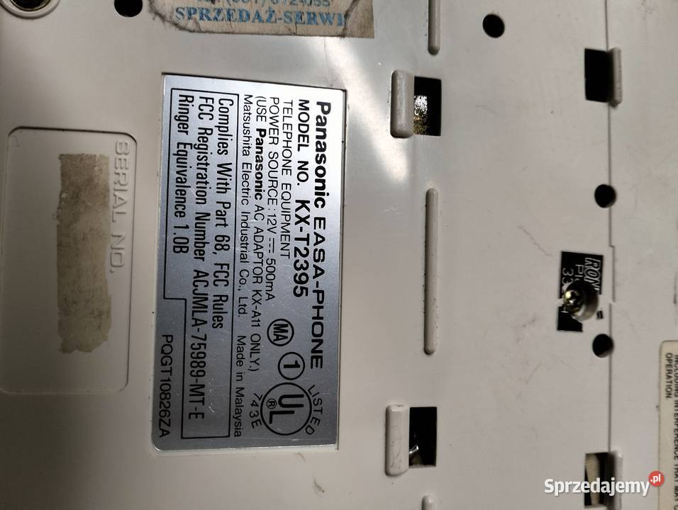 Telefony prl telekom telcza Panasonic 2 lubuskie Gorzów Wielkopolski