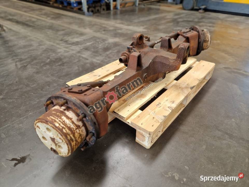 Przedni most John Deere 6200 6100 ZF APL 2025 Układ kierowniczy i oś przednia Byków