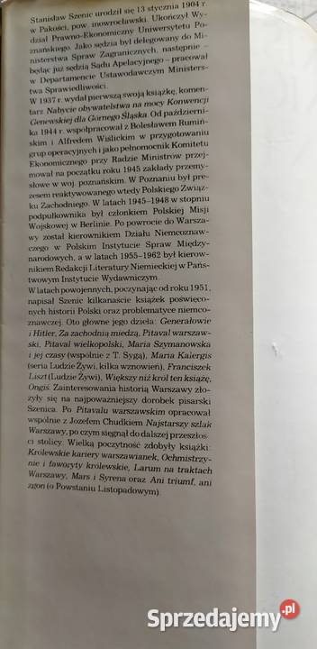 Cmentarz Powązkowski 3 tomy Szaniec js reportaż, literatura faktu Goleniów sprzedam