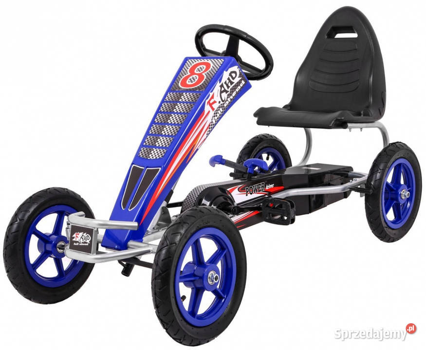 BAWIBUS pojazd GOKART NA PEDAŁY pompowane koła Myszków