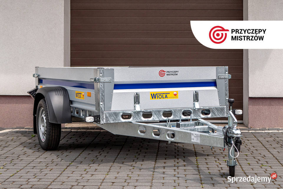 NOWA 2023 Przyczepa uchylna Wiola KRAKUS 242x122 śląskie Dąbrowa Górnicza sprzedam