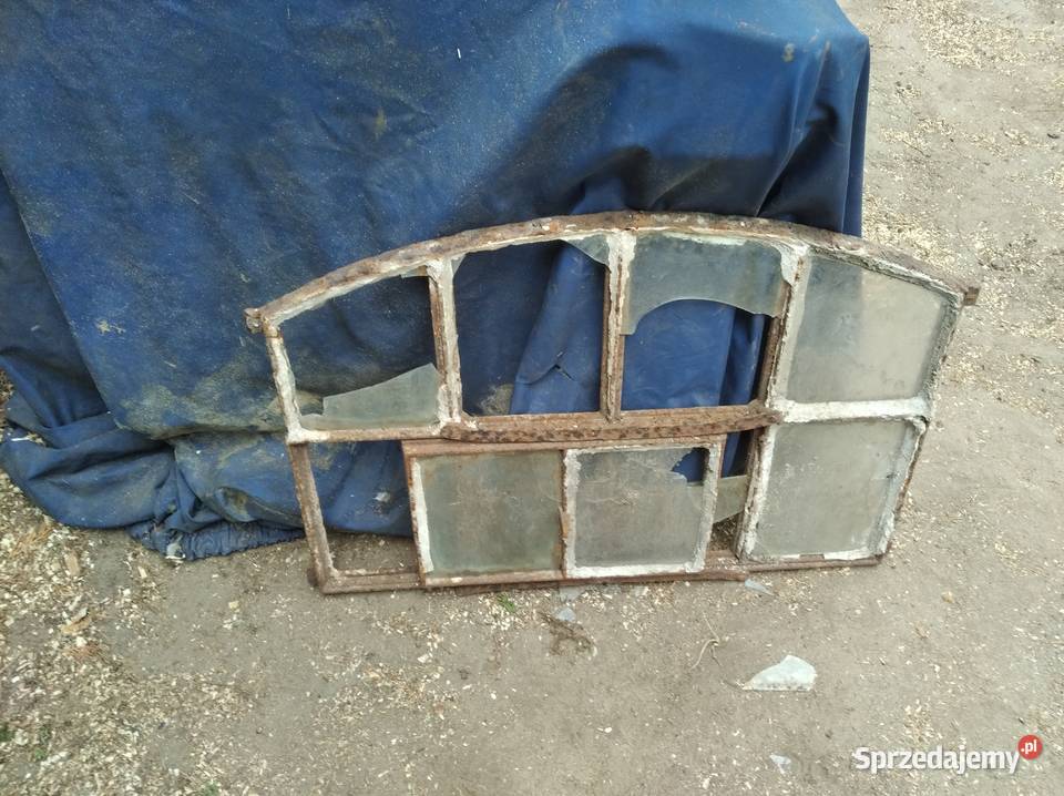 stare okno żeliwne dół suwany sprzedam