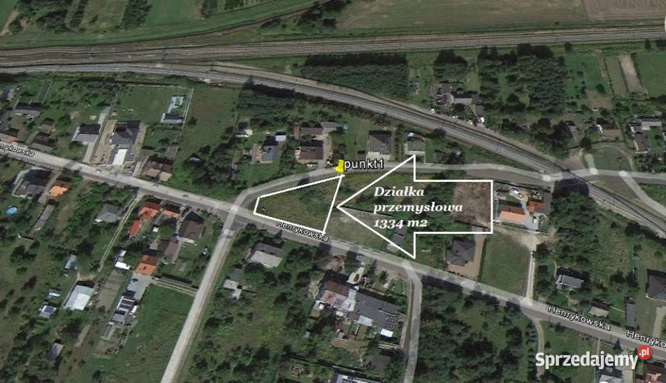 sprzedaży działki 1334m2 Zduńska Wola