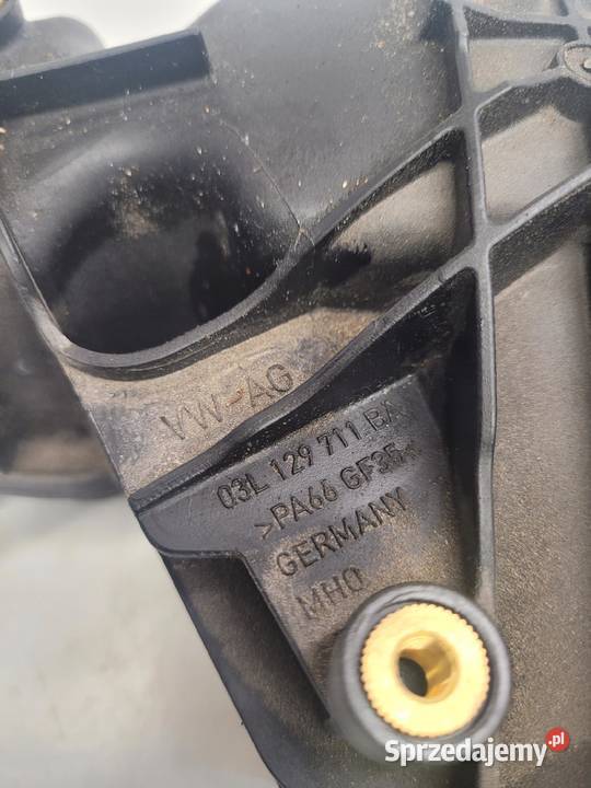 KOLEKTOR SSĄCY AUDI VW SEAT 03L129711BA 20 TDI Przystajń