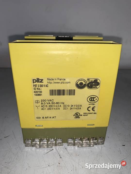 Pilz PST 2 230VAC 230150 Safety Relay Warszawa