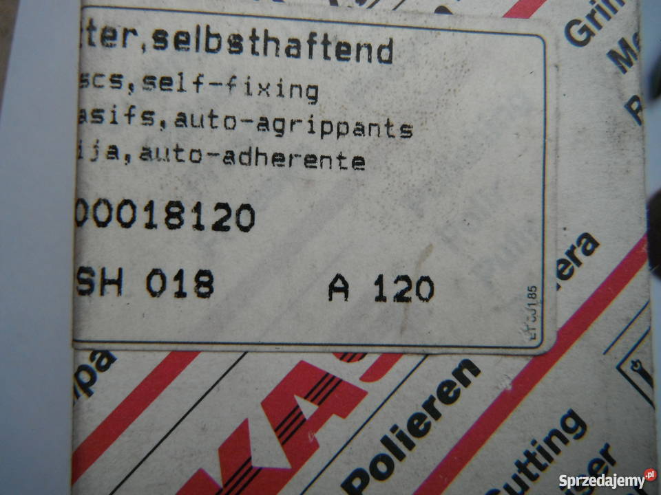 Krążek ścierny samoprzyczepny Lukas PSH 018 Chlewiska