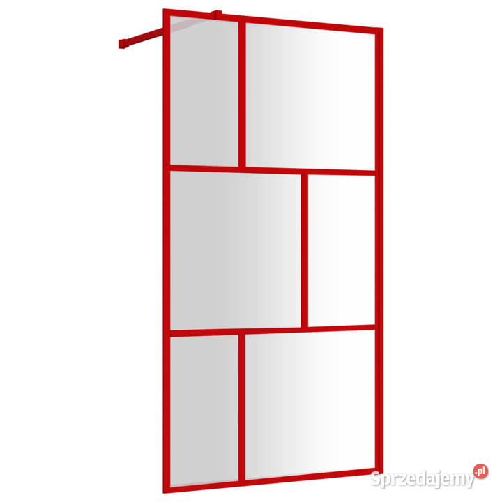 vidaXL Ścianka prysznicowa przezroczyste szkło Warszawa sprzedam