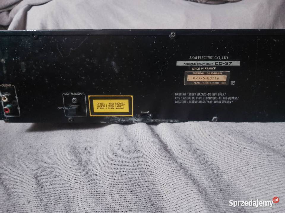 odtwarzacz płyt cd Akai cd37 Legnica