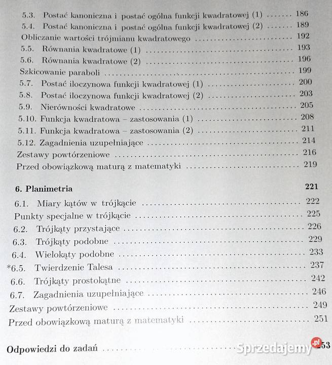 Matematyka 1 Zakres Podstawowy W Babiański i Rok wydania 2015 Pozostałe Pozostałe Chełm