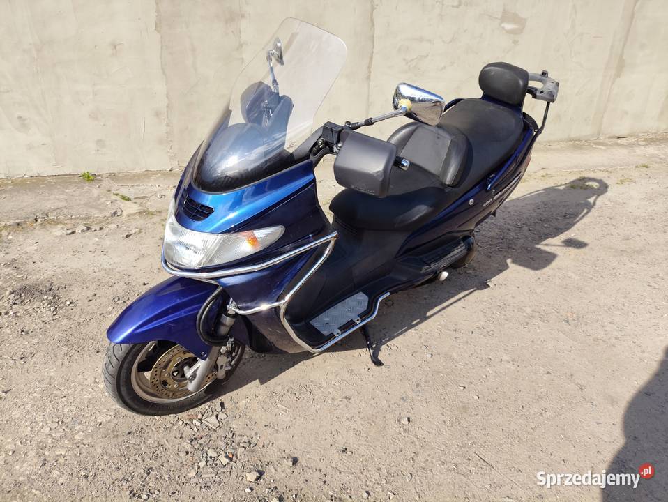 Motocykl Suzuki Burgman 400 czterosuwowy łódzkie Kisiele sprzedam