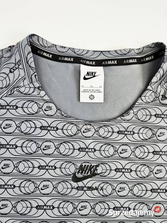 Szara koszulka Nike Air xl mazowieckie Łomianki Dolne