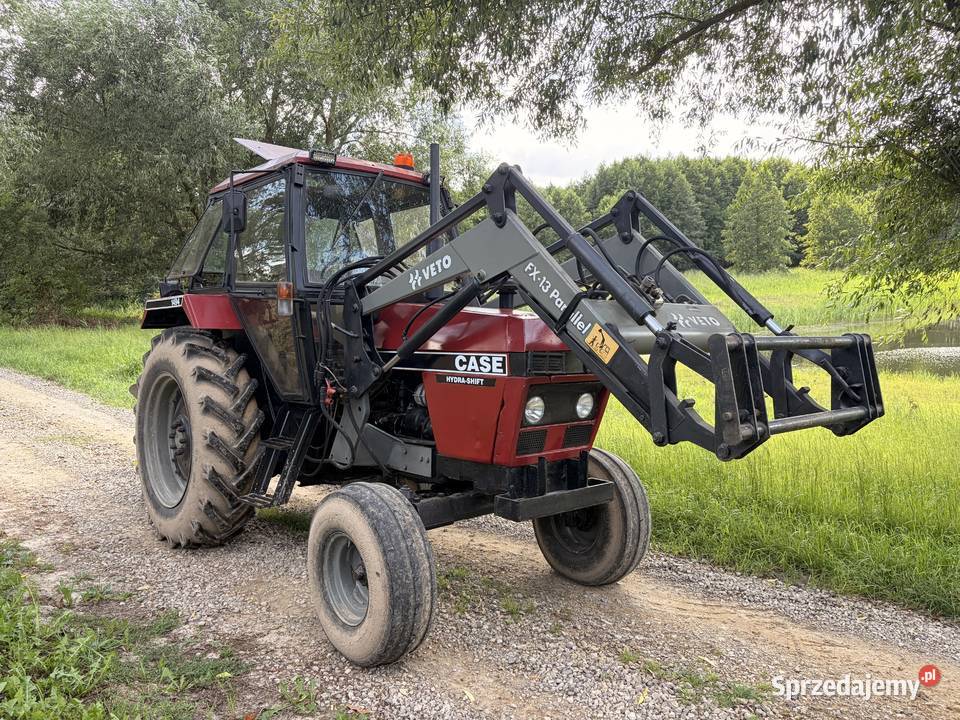 Case IH 1494 HydraShift Ładowacz czołowy VETO Ciągniki Piaski