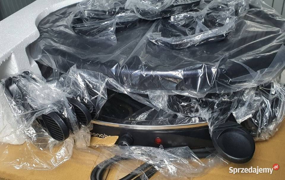 Grill elektryczny hengbo SC505A kolor czarny Grójec