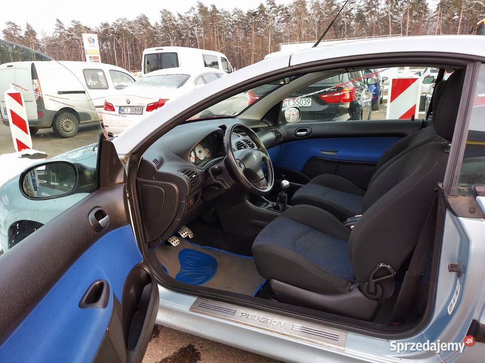 Peugeot 206 CC niski przebieg FV23 86100km Glinojeck