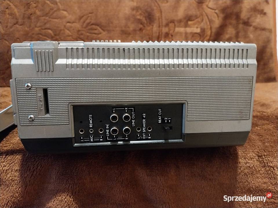 Radiomagnetofon boombox JVC śliczny Lubartów sprzedam
