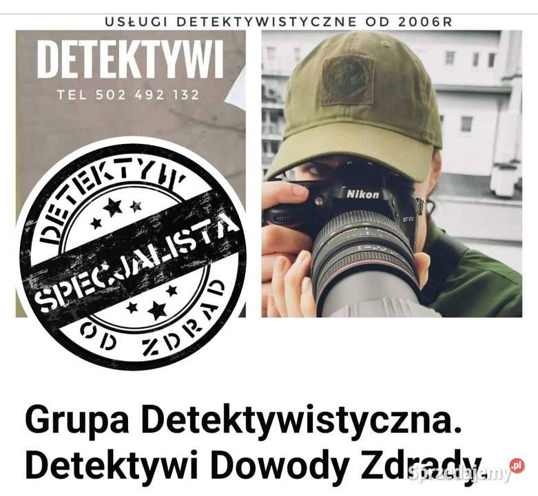 Detektyw rozwodowy Detektyw zdrada Wykrywanie Warszawa