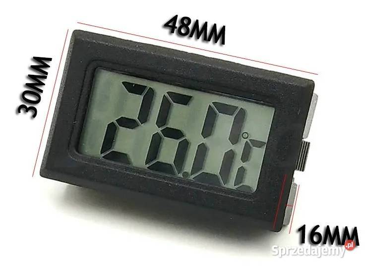 Czujnik temperatury termometr higrometr LCD 50C sprzedam