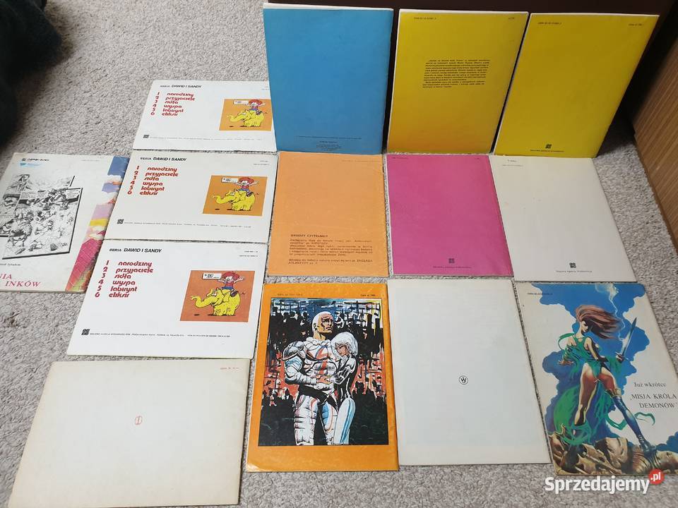 Zestaw 38 komiksów polskie wydania Gdynia