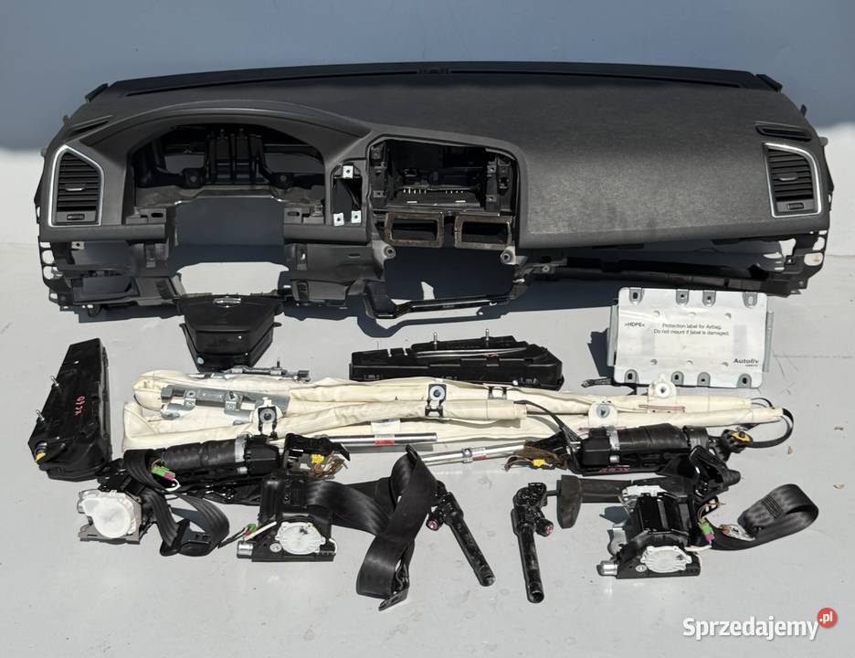 VOLVO XC60 AIRBAG DESKA PODUSZKI PASY AIR BAG ORYGINAŁ DEMONTAŻ