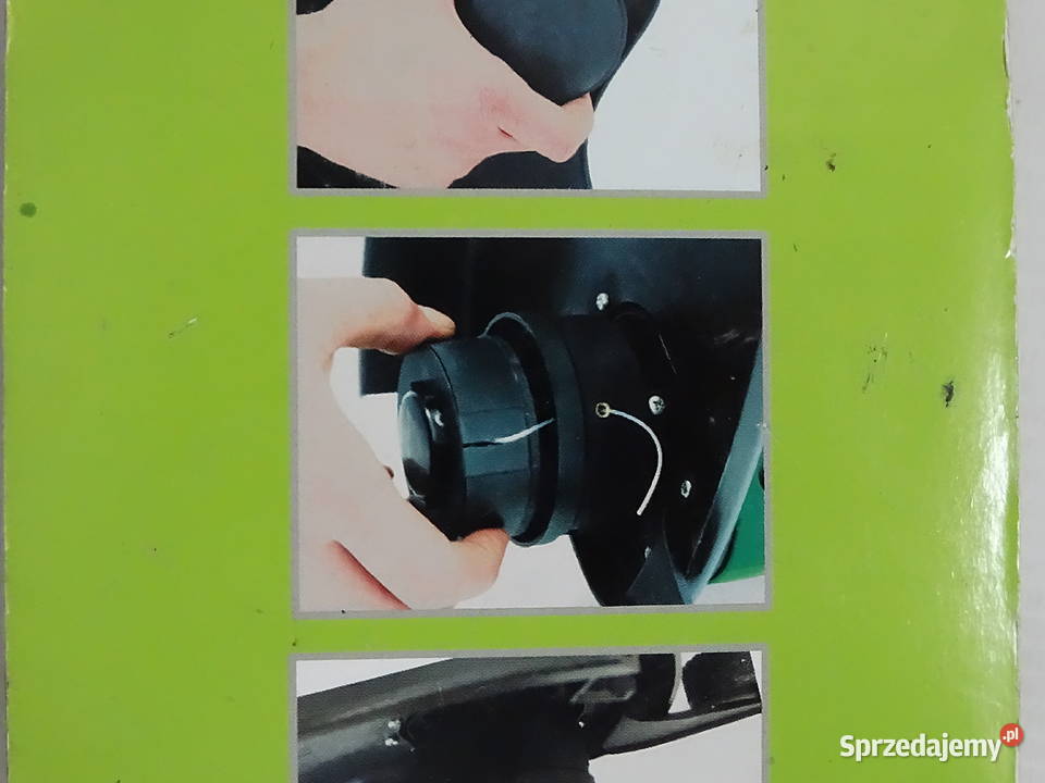 Zestaw 3 szpul z żyłką do podkaszarki Gardenline sprzedam