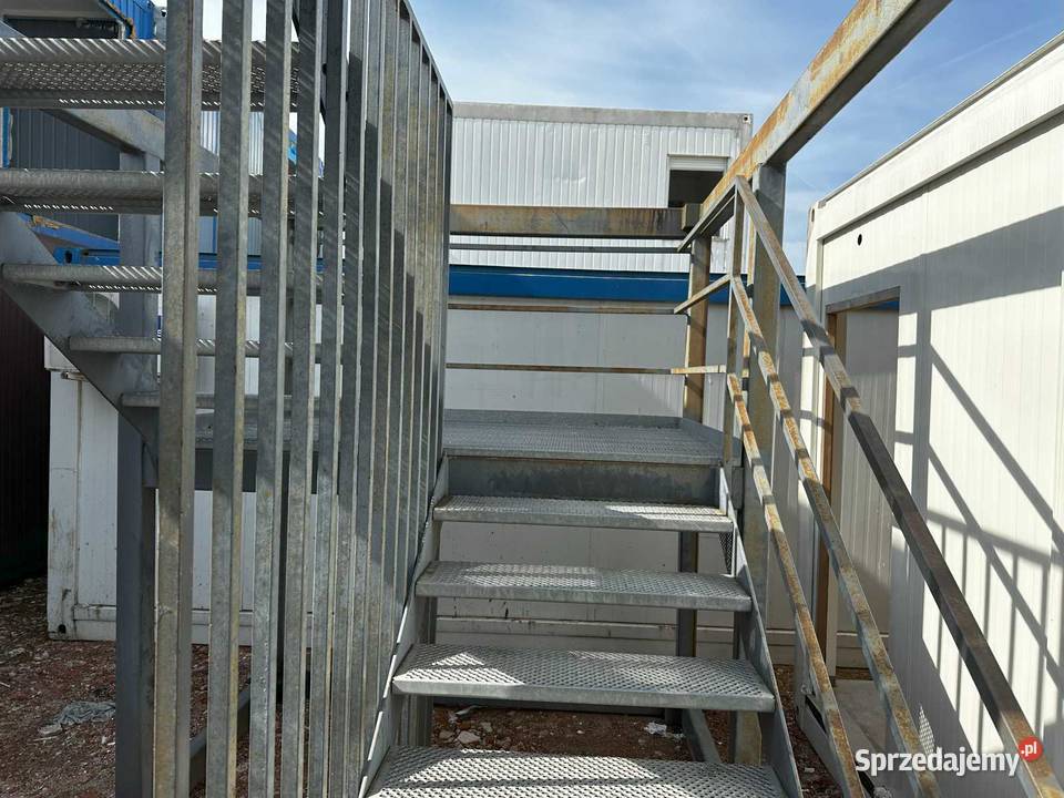 KONTENER RAMA KLATKA SCHODOWA SCHODY KOMPLET Wrocław