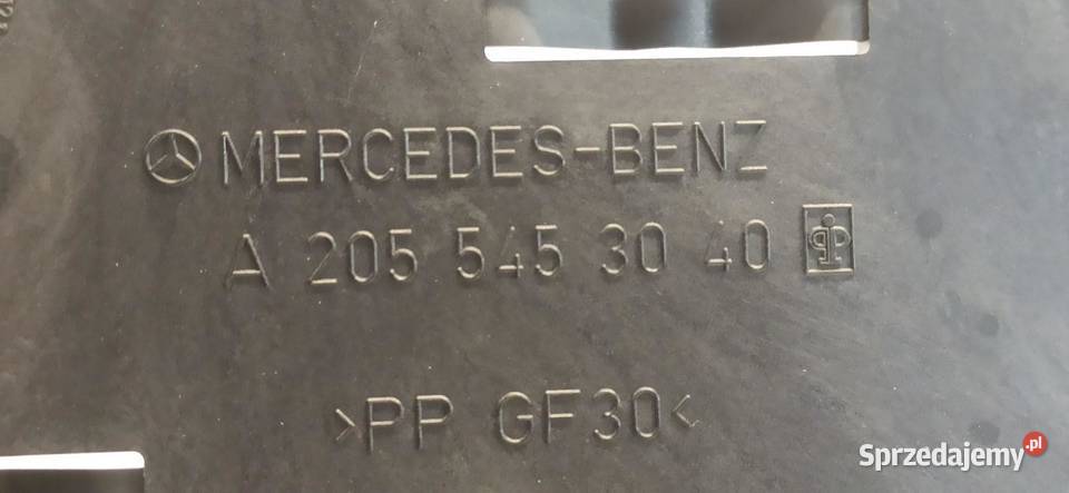 MERCEDES W205 MOCOWANIE TUNERU RADIA A2055453040