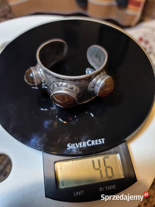 ORNO bransoletka srebrna 800 lata 60 Gdańsk