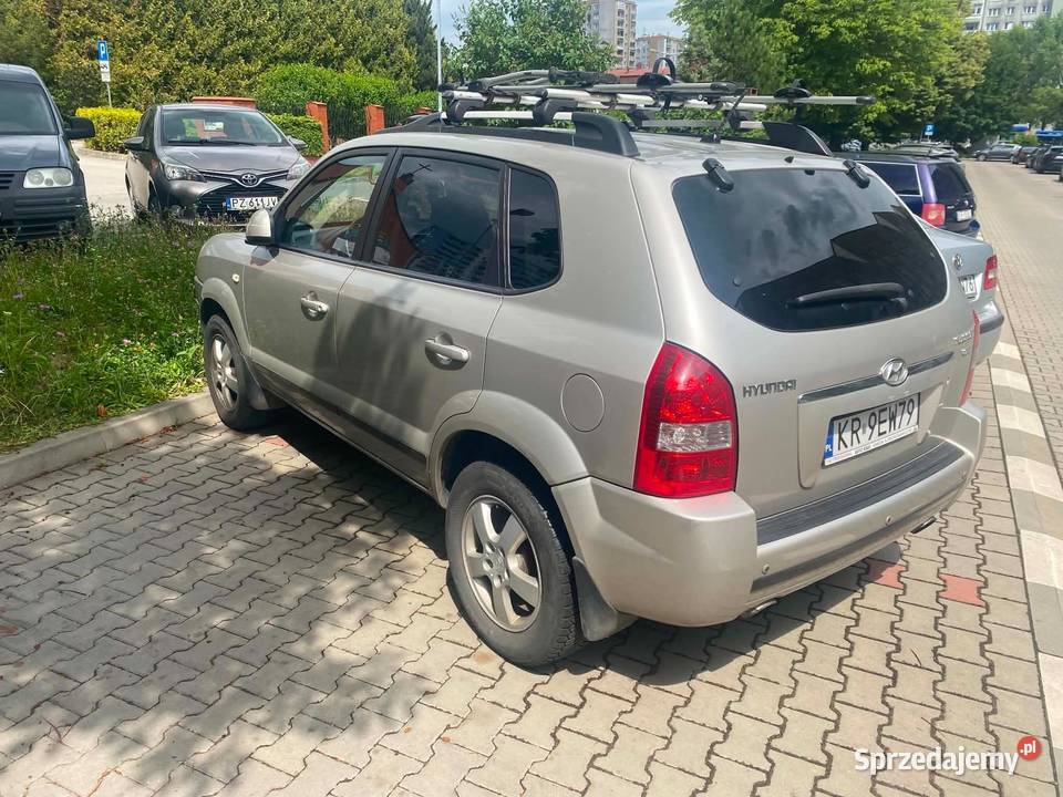 HYUNDAI TUCSON 2008 CRDI podgrzewane fotele Kraków