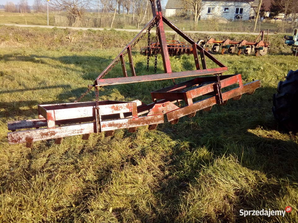 Włóka polowa brona lakowa talerzowka kverneland Rutki-Kossaki